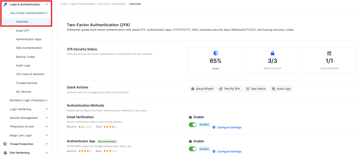 ultimate security 2fa