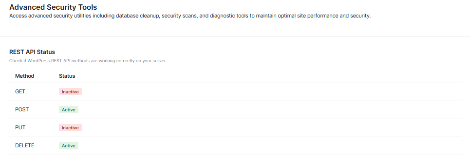 advance security tool