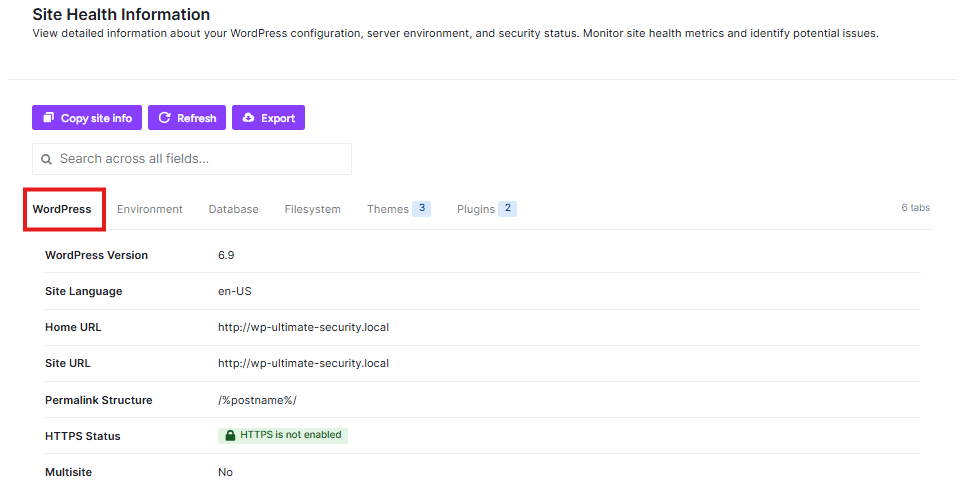 ultimate security wordpress