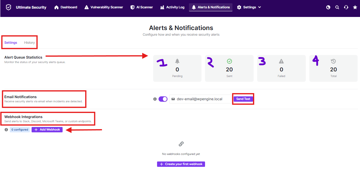 alerts & notifications dashboard alerts & notifications dashboard