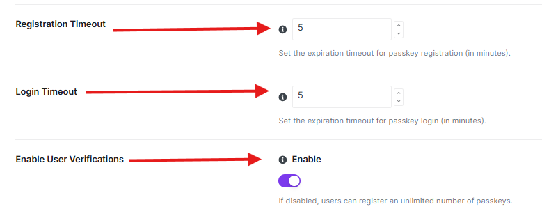 timeout and verifications