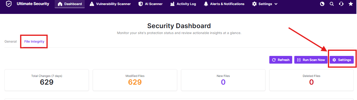 file-integrity-settings
