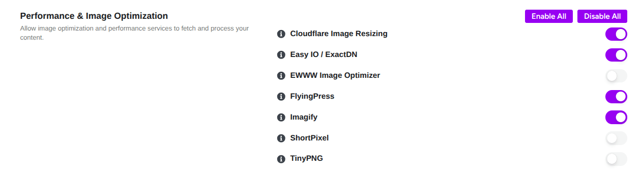 Performance & Image Optimization in waf rules using ultimate security performance & image optimization in waf rules using ultimate security