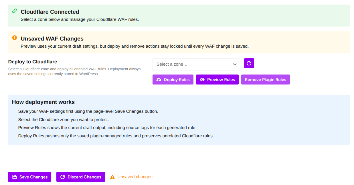 deploy to waf cloudflare using ultiamte security deploy to waf cloudflare using ultiamte security