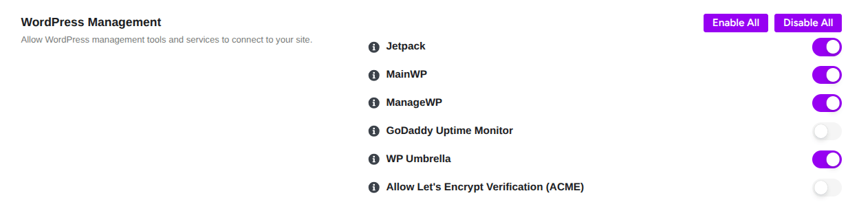 wordpress management settings in waf rules using ultimate security wordpress management settings in waf rules using ultimate security